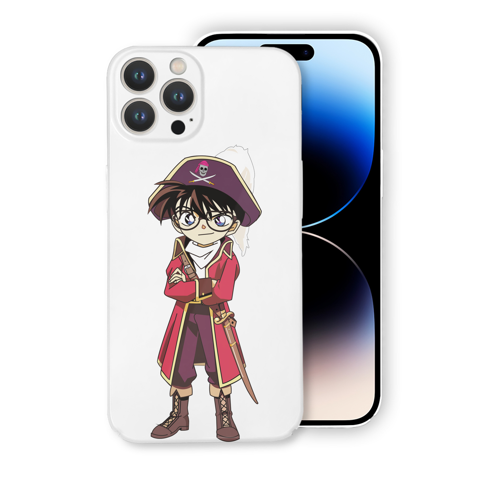 （画像用） 名探偵コナン 江戸川 コナン Detective Conan Conan Edogawa 【iPhone 14シリーズ対応】ハードケース